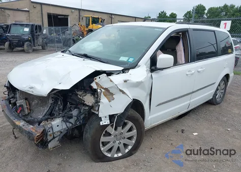 2016 Chrysler Town & Country Touring from USA, damaged, VIN 2C4RC1BG1GR287198